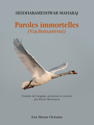 cover image of Paroles immortelles